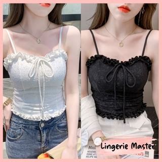 Jual Lingerie Master B Tanktop Korean Lace Wanita Premium