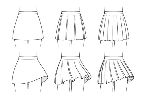 How To Draw Anime Skirts Step By Step Artofit