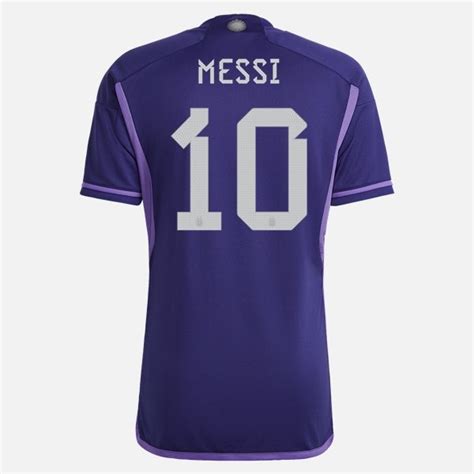 Camisetas Argentina Lionel Messi 10 Segunda Equipación 2022 camisetas