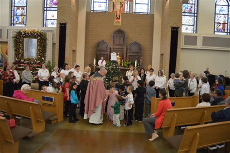 Blessing Of Nativity Memorial Christmas Tree Lighting Blessed Sacrament Catholic Community