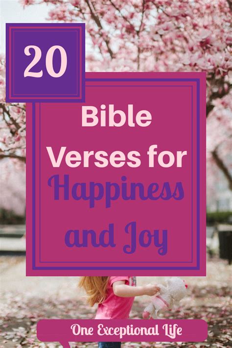 Bible Quotes About Joy And Happiness