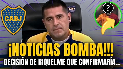 ATENCIÓN URGENTE RIQUELME ROMPE EL MERCADO DE FICHAS ÚLTIMAS