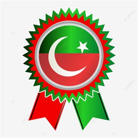 Pti Flag Transparent Free Downoad Vector Pakistan Tehreek Insaf Flag