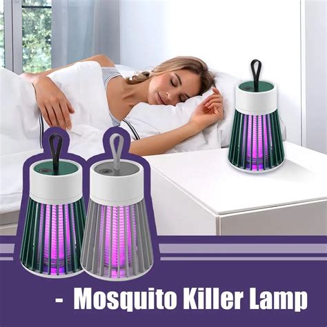 USB Carregamento Mosquito Killer Lamp Camping Ilumina O L Mpada De Cor