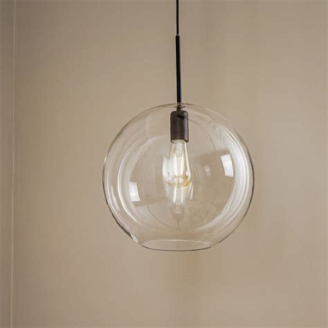 Lampa wisząca Sphere XL ze szklanym kloszem Lampy pl