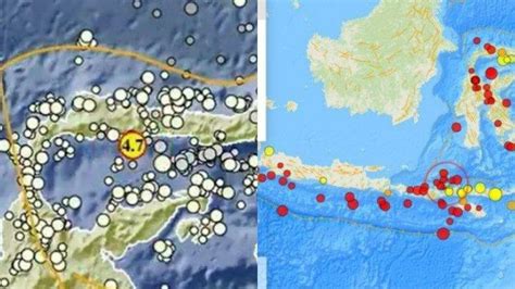 Gempa Bumi Hari Ini Jumat 18 Agustus 2023 Ada 16 Kali Guncangan Bmkg