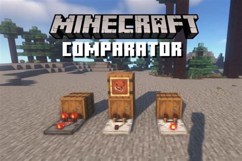 So Erstellen Sie Einen Redstone Komparator In Minecraft 2022 Futuriqde