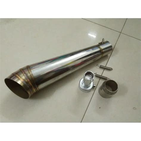 MOKALI Stainless Steel Escape Moto MP GP Exhaust Pipe For Yam Ha 100CC