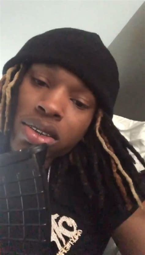 king von confused face fine rapper lil jeff   girlfriend male