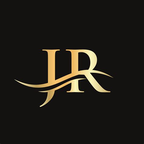 JR Linked Logo for business and company identity. Creative Letter JR ...