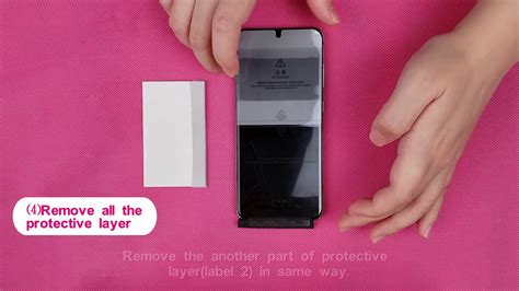 AloMit TPU Screen Protector Not Wet Applied Installation Video