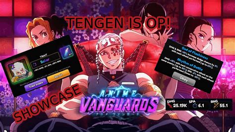 Evolved Tengen With Solar Is Op Showcase Anime Vanguards Youtube