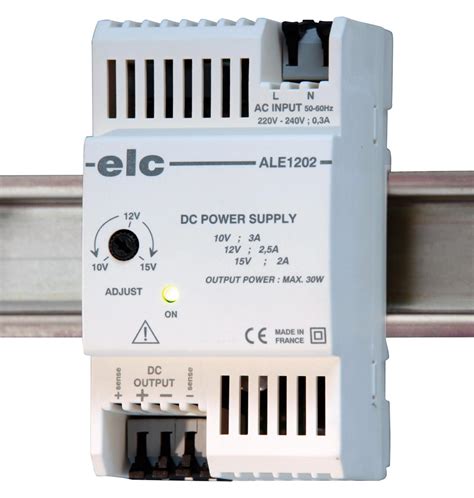 ALE1202 Elc AC DC DIN Rail Power Supply PSU ITE 1 Output