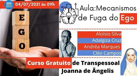 Aloisio Silva Curso Livre Gratuito De Transpessoal Joana De Angelis