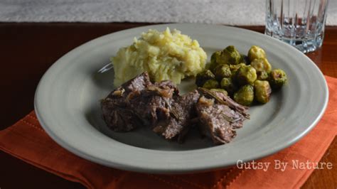 Braised Beef Chuck Roast With Garlic And Rosemary Instant Pot Gutsy