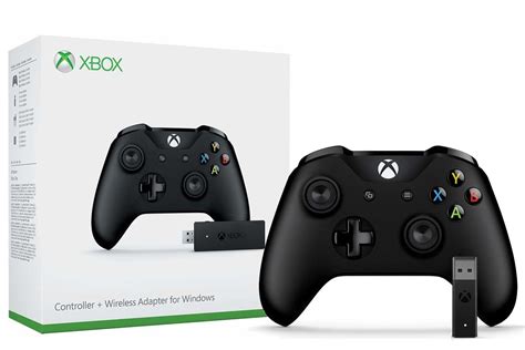 Buy Microsoft Official Xbox Black Controller + Wireless Adapter Windows 10