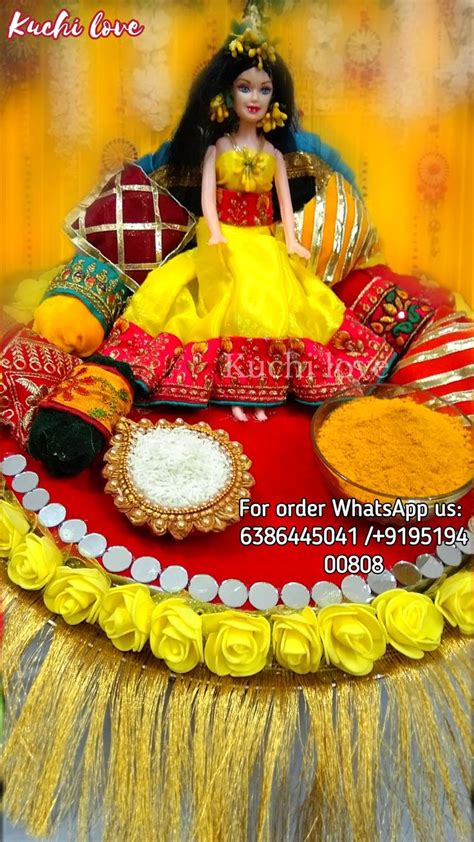 Stunning Haldi Tray Decoration Ideas