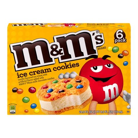 M M S Ice Cream Cookie Sandwich Fl Oz Instacart