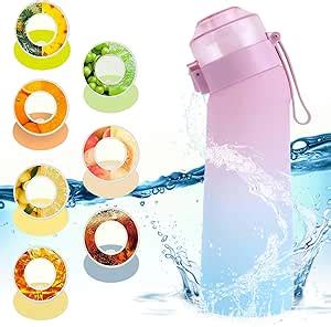 Tpovinpt Air Water Bottle 650 Ml Sports Air Water Bottle With Pods