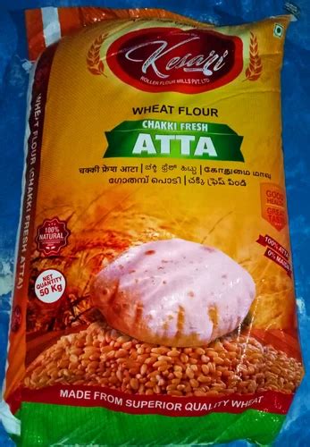 Chakki Fresh Atta 50 Kg Packaging Type Pp Bag At Rs 1860 50 Kg In