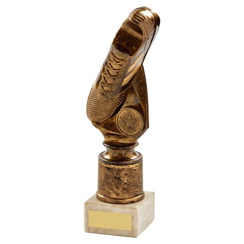 Football Boot Ball Trophy 22cms Trophies By OnlineTrophies