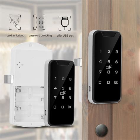 Smart Digital Password Lock Keyless Touch Keypad Wardrobe File Cabinet