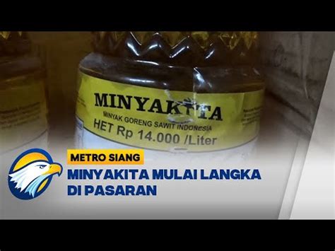 Pedagang Keluhkan Langkanya Minyakita Di Pasaran Youtube