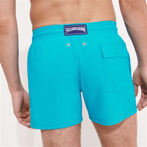 Men Stretch Short Swim Shorts Solid Vilebrequin Men Swim Trunks