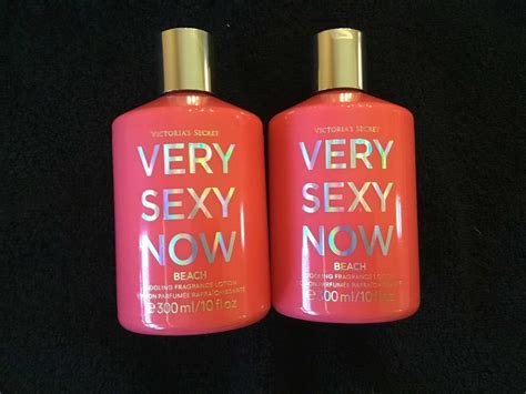 Lot Of 2 Victorias Secret Very Sexy Now Beach Cooling Fragrance Lotion Limited Ebay