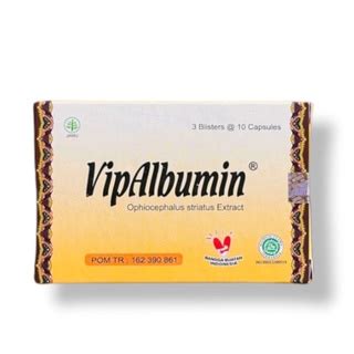 Jual Vip Albumin Kapsul Vipalbumin Plus Sachet Kapsul Albumin