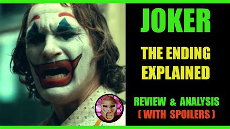 Joker Review The Ending Explained Spoilers Youtube