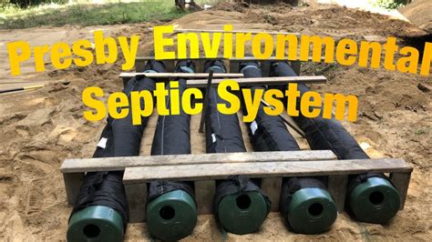 Installing A Presby Septic System On A Very Difficult Site With Cat