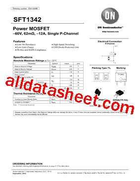 Sft Tl W Datasheet Pdf On Semiconductor