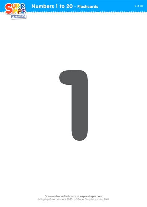 numbers    flashcards  printable  templateroller