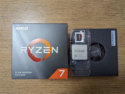 Yahooオークション Amd Ryzen7 3700x 動作確認済 未使用cpuクーラー