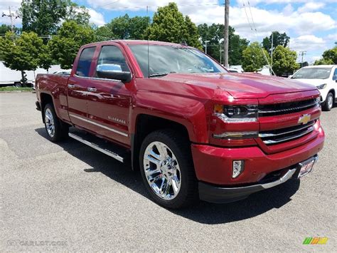 2018 Cajun Red Tintcoat Chevrolet Silverado 1500 Ltz Double Cab 4x4