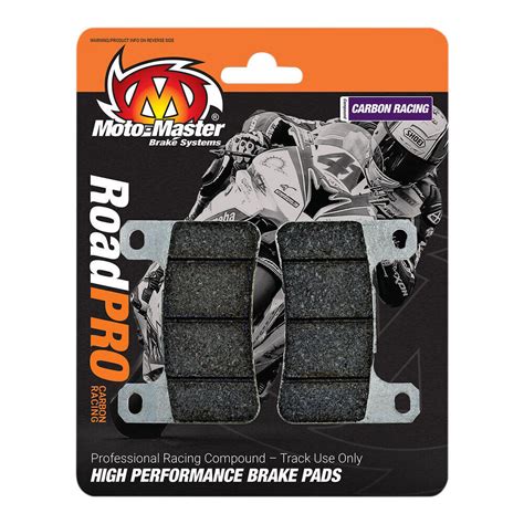 Moto Master Roadpro Karbon Racing Bremsbel Ge Brake Pad Carbon Ebay