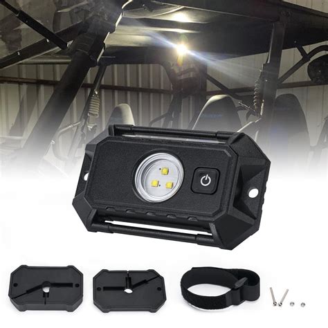 Utv Led Dome Light For Utv Rzr Can Am Polaris Ranger 4x4 Truck Suv Whi