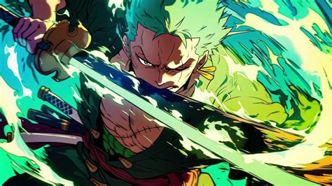 Roronoa Zoro Wallpaper 4K, One Piece