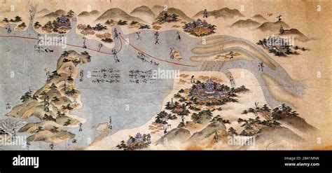 Japan Tokugawa Shogunate Map