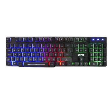 Teclado Gamer DK13 Iluminação de Led ABNT2 Conexão USB DPX