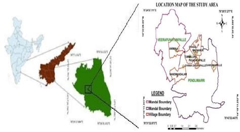 Study area YSR District, Andhra Pradesh, India | Download Scientific ...