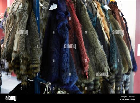 The Mifur Milan Luxury Fair Details Of Fashion Furs Over Mannequins