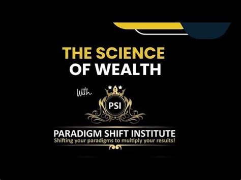 The Science Of Wealth YouTube