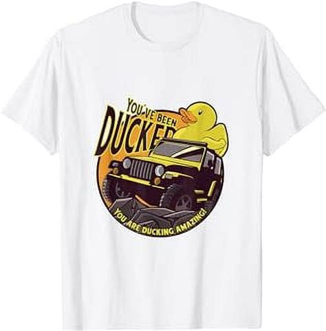 You Ve Been Ducked Duck Off Road Vehicle Mallard T Shirt Walmart