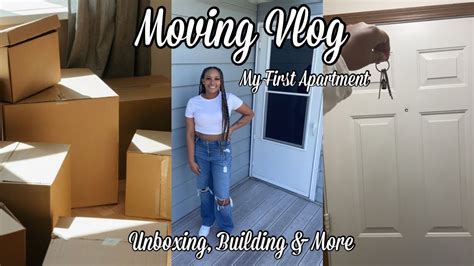 Moving Vlog Empty Apartment Tour Unpacking Building Apartment Haul