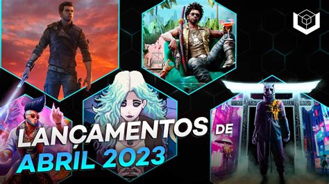 Lançamentos de games de ABRIL 2023 Calendário VOXEL YouTube