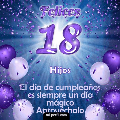 Felices 18 Hijos