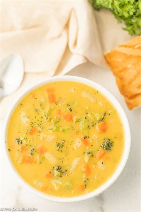 Creamy Vegetable Soup Recipe Easy Creamy Vegetable Soup