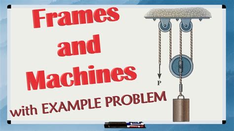 How To Structurally Analyze FRAMES AND MACHINES In Statics And